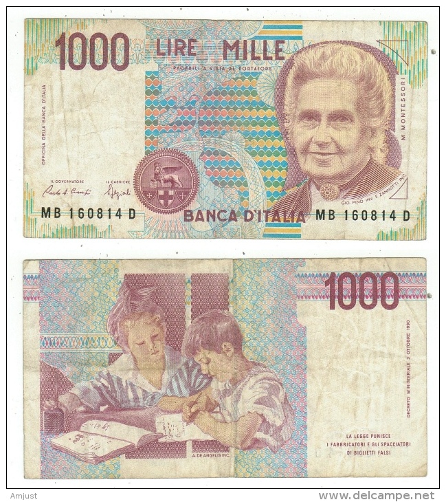 Billet De 1000 Lire - 1000 Lire