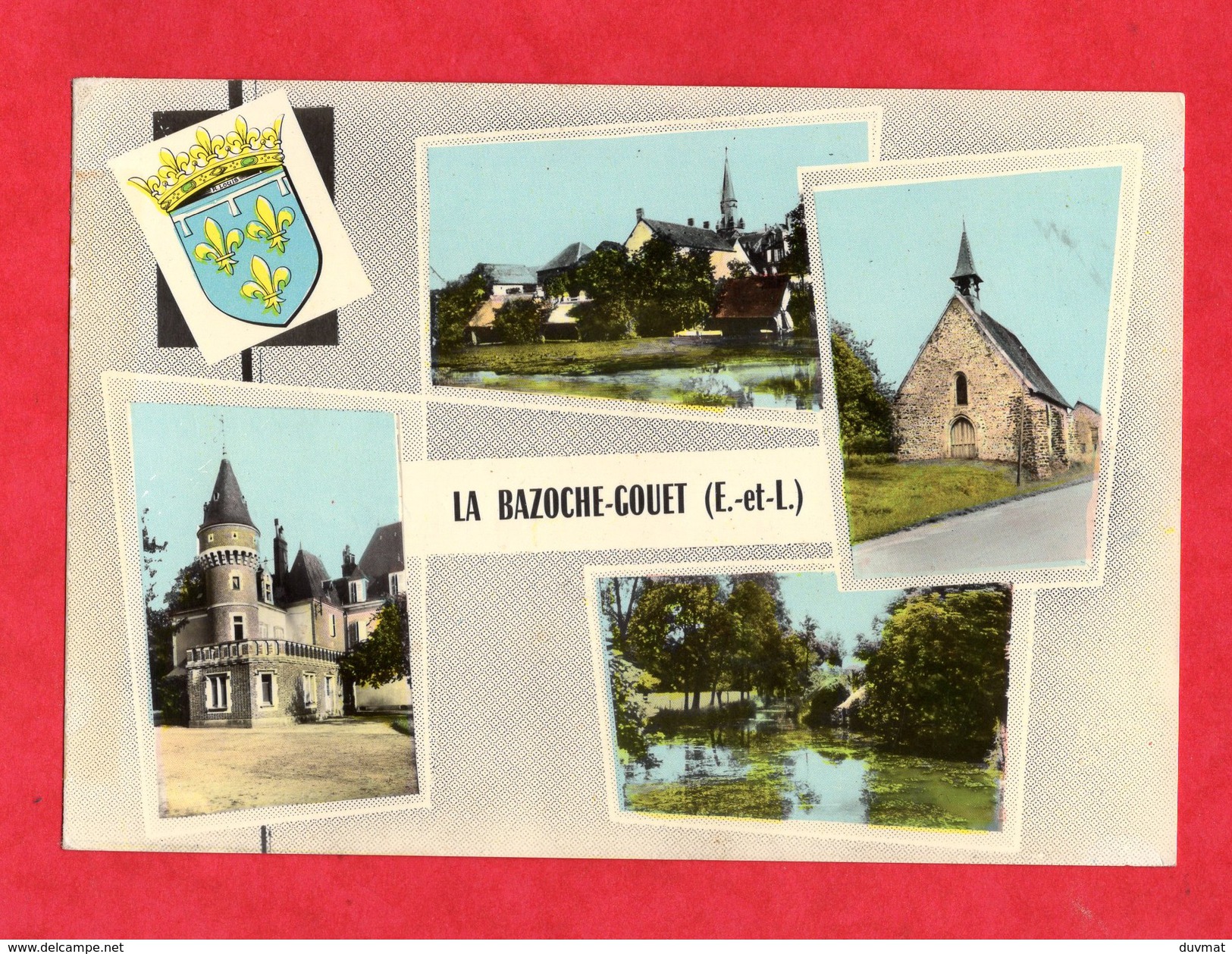 28 Eure Et Loir La Bazoche Gouet Carte Multivues - Jouy