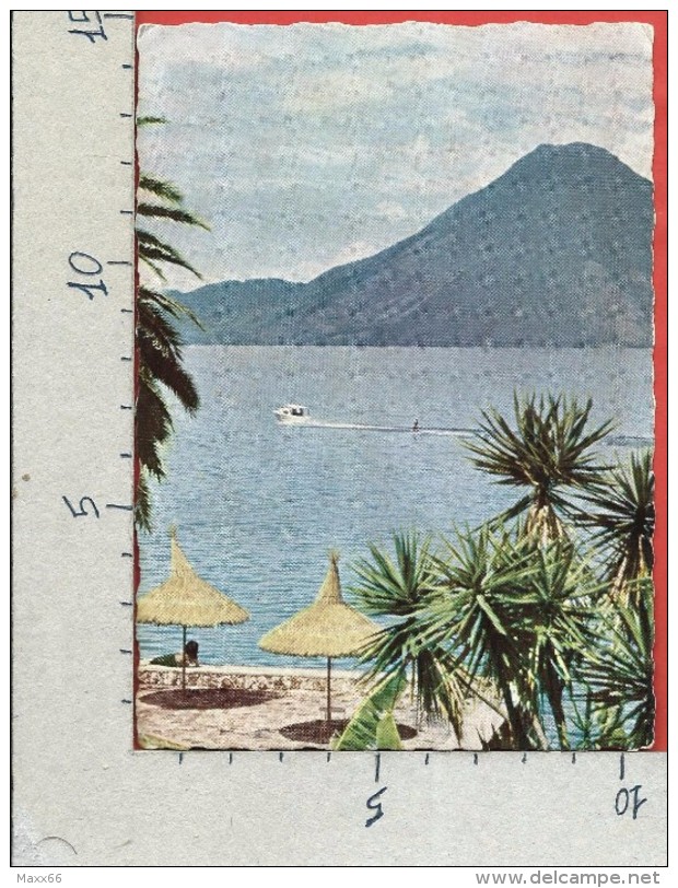 CARTOLINA VG GUATEMALA - Lago Y Volcan De Atitlan - Vulcano - 10 X 15 - ANN. 1983 - Guatemala