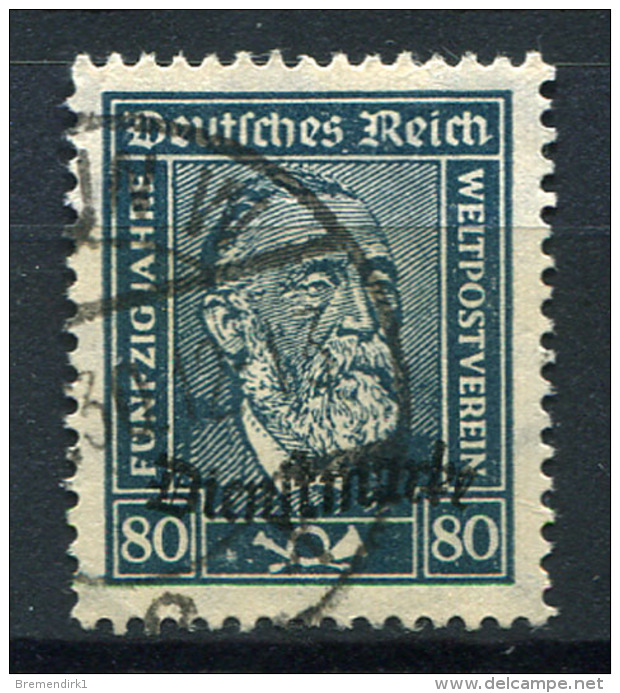 33183) DEUTSCHES REICH Dienst # 113 Gestempelt Aus 1924, 48.- € - Dienstmarken