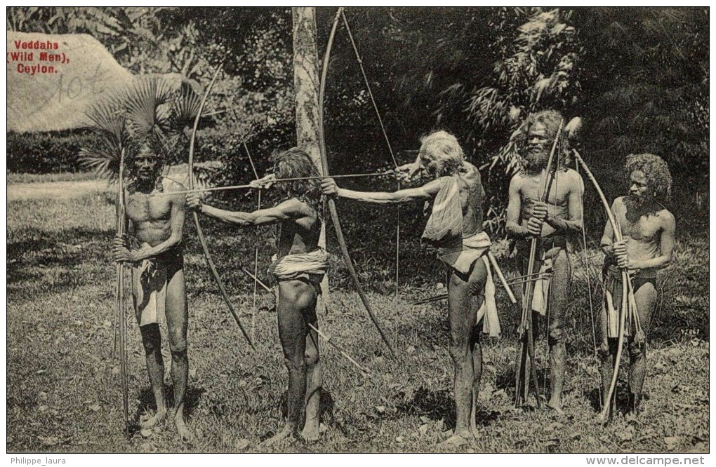 SRI LANKA / CEYLON - Veddahs, Wild Men - Sri Lanka (Ceilán)