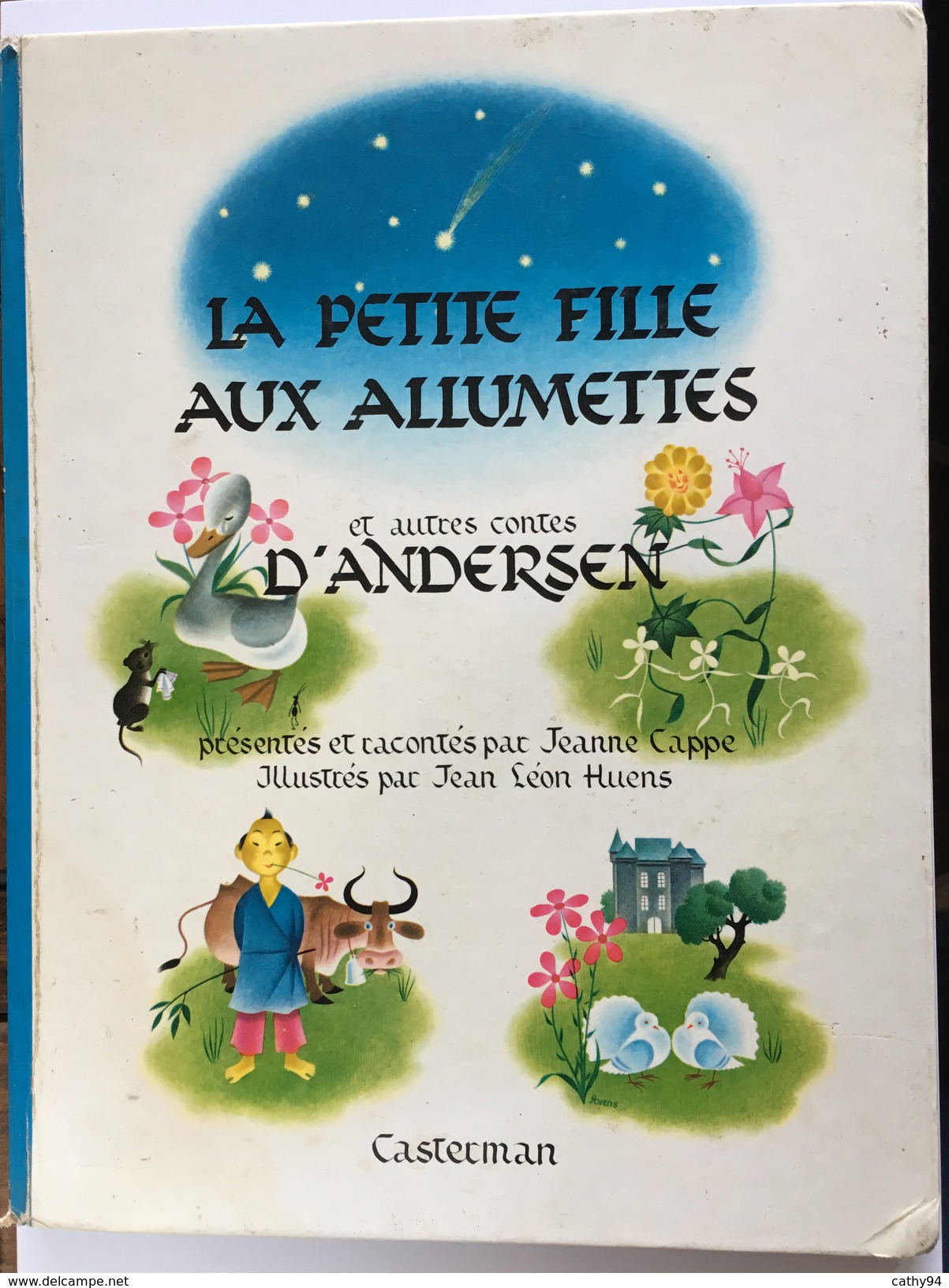 LA PETITE FILLES AUX ALLUMETTES Et Autres Contes D' ANDERSEN CASTERMAN 1966 Brochure Bleue - Casterman