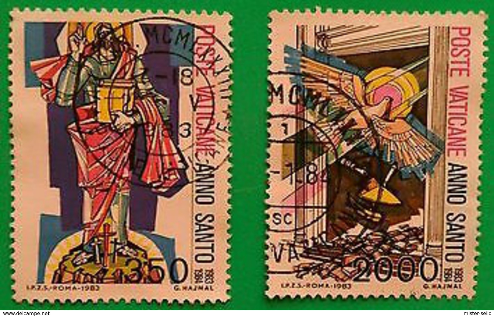 VATICANO 1983. AÑO SANTO. VALORES CLAVE. USADO - USED. OFERTA - Used Stamps