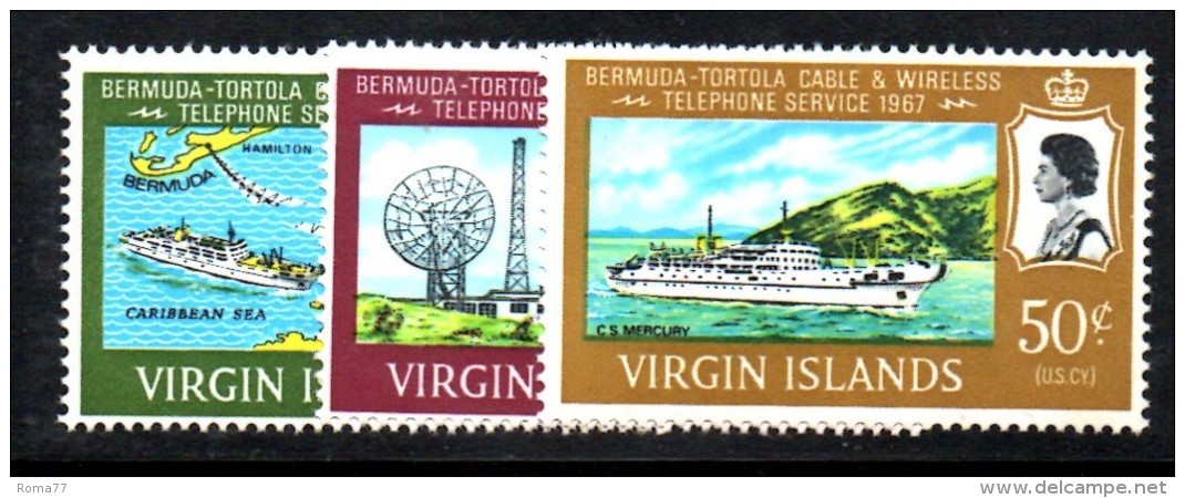 T1420 - VIRGIN ISLANDS , Yvert N. 181/83  ***  MNH - British Virgin Islands