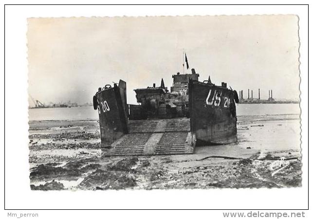 (11503-14) Normandie - Arromanches Les Bains - 1944 - Port Winston Churchill - Barge De Débarquement - Autres & Non Classés