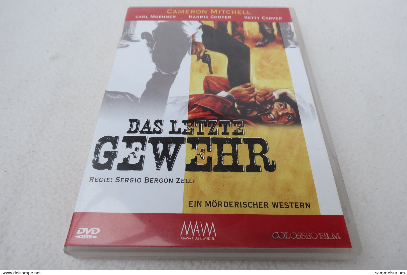 DVD "Das Letzte Gewehr" Ein Mörderischer Western, Cameron Mitchell, Carl Moehner, Harris Cooper, Ketty Carver - Musik-DVD's