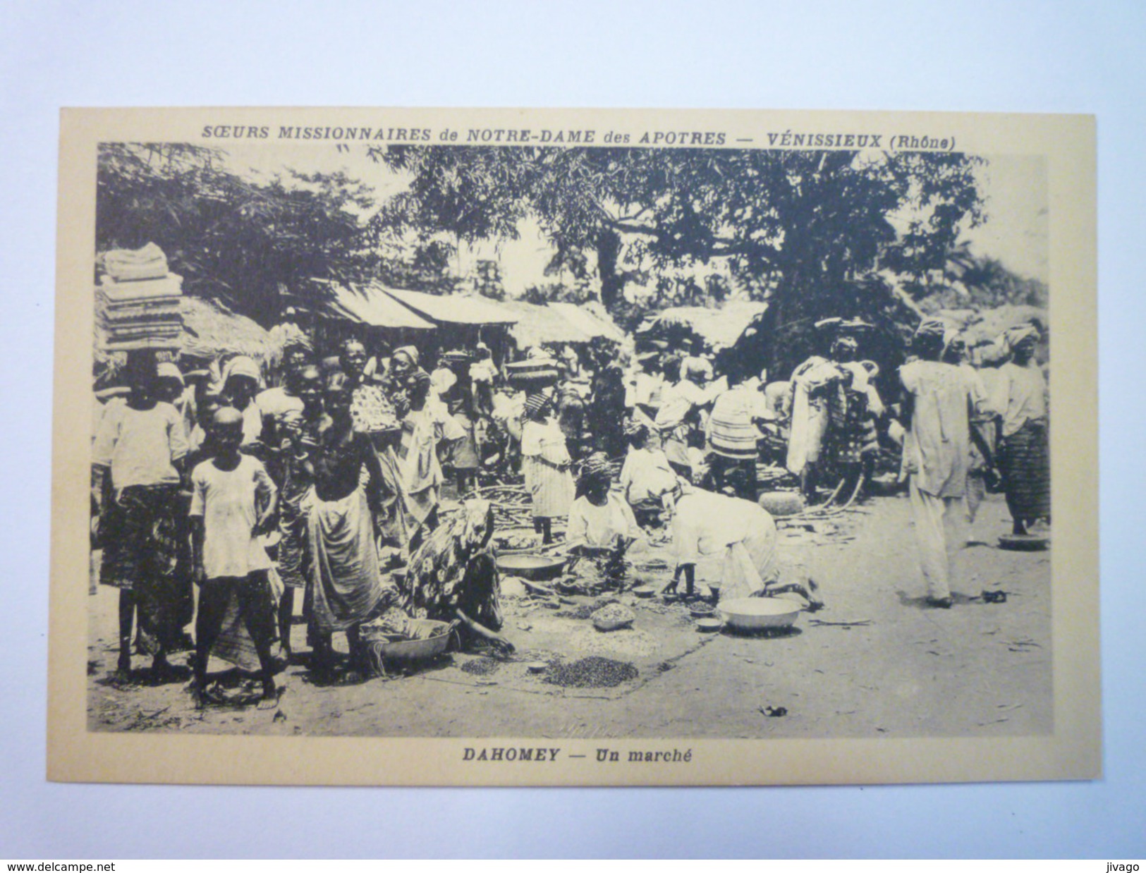 DAHOMEY  :  Un Marché   - Benin