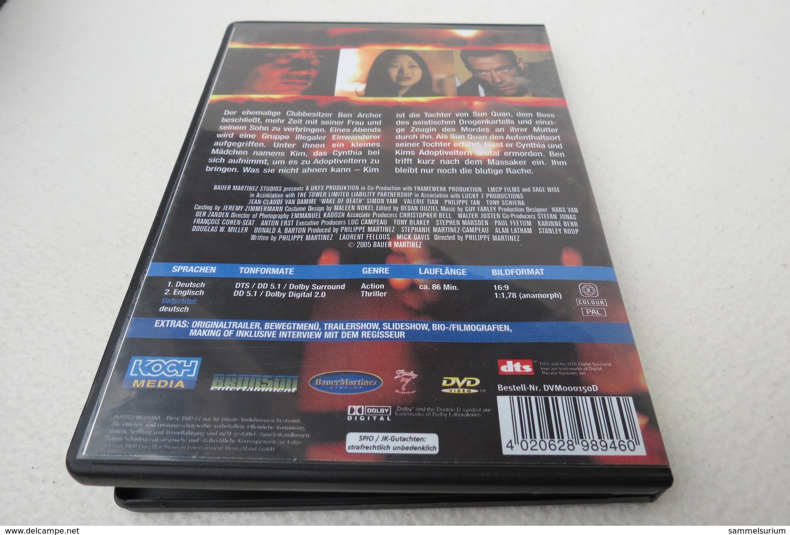DVD "Wake Of Death" Rache Ist Alles Was Ihm Blieb, Van Damme - DVD Musicaux