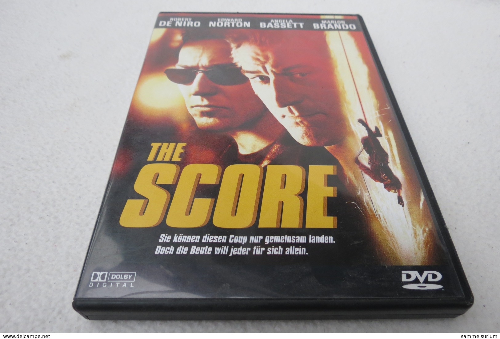 DVD "The Score" Robert De Niro, Edward Norton, Angela Bassett, Marlon Brando - Musik-DVD's