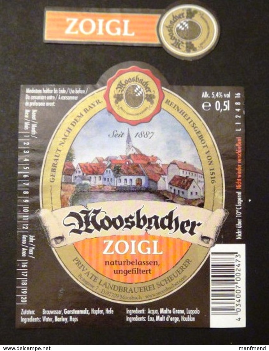 Germany -  Private Landbrauerei Scheuerer - Moosbacher Zoigl - Moosbach/Bayern - Bier