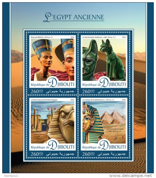 Djibouti. 2016 Ancient Egypt. (412a) - Egyptology