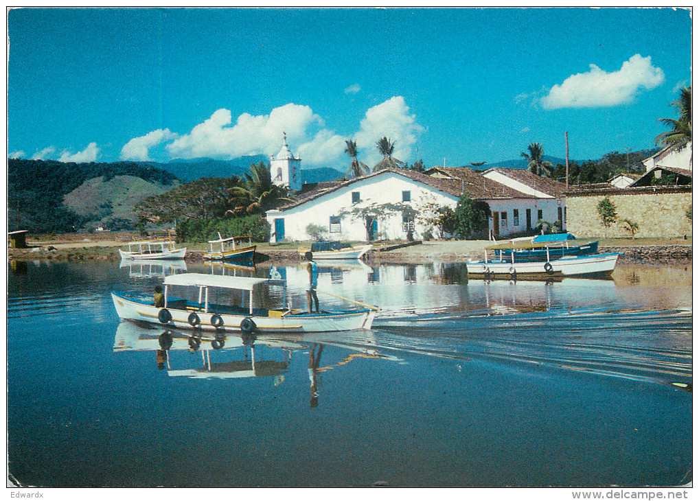 Paraty, Brazil Postcard Posted 1998 Meter - Other