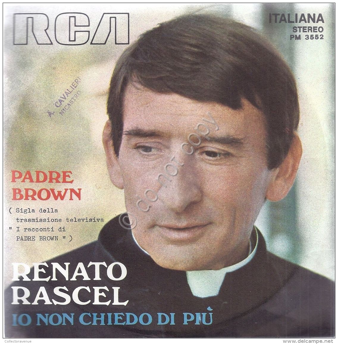Disco 7" - 45 Giri - Renato Rascel - Padre Brown - RCA - 1970 - EX - Altri & Non Classificati