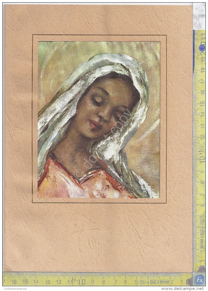 La Madonna Negra - M. Sacchettini Bailo - Edizioni D'arte Alma - Casa Del Missio - Stampe & Incisioni