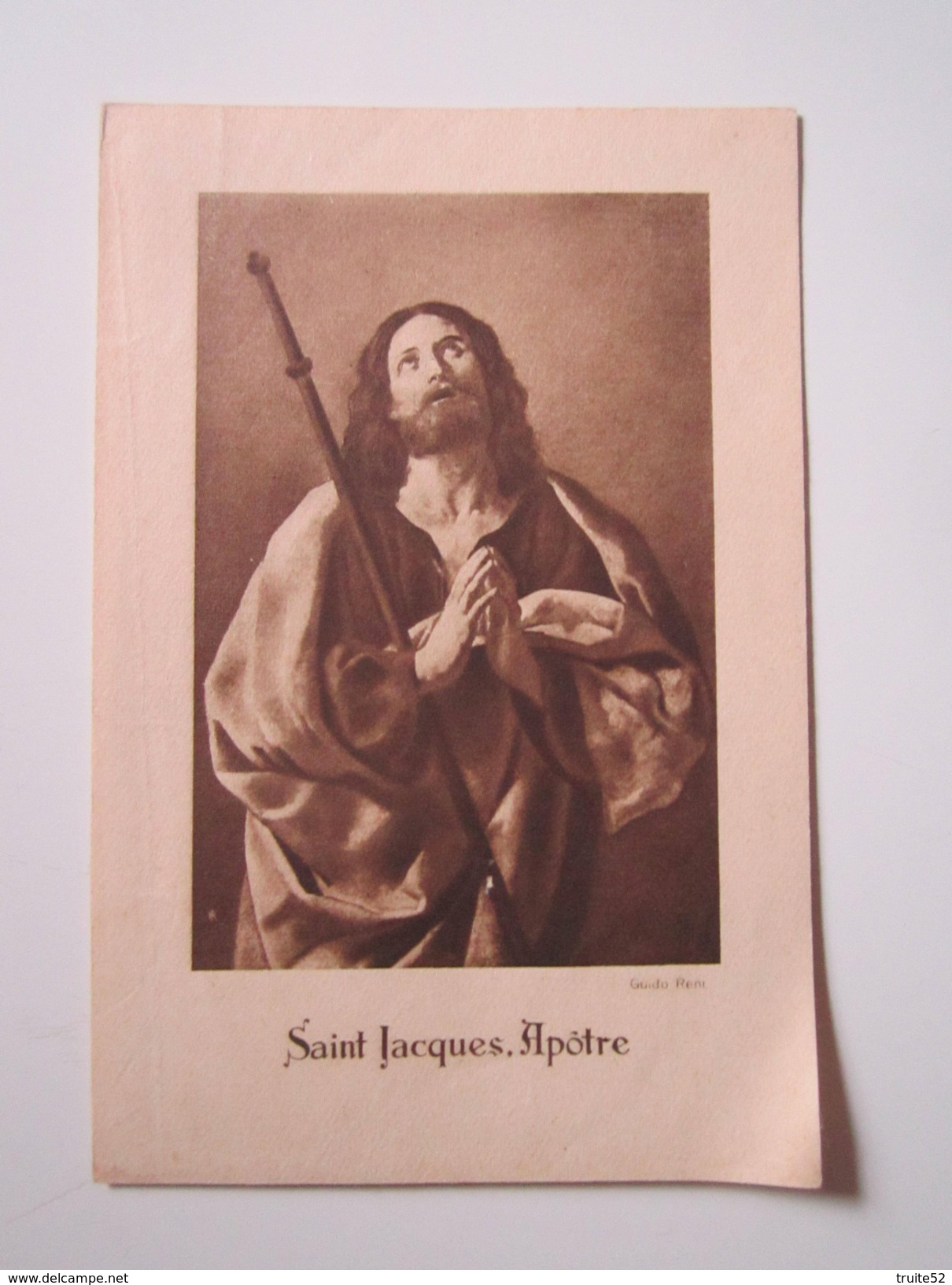 Image Religieuse Saint Jacques APOTRE - Images Religieuses