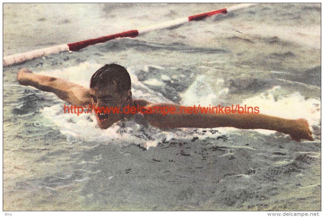 John Davies één Van 's Werelds Beste Vlinderslagzwemmers - Schwimmen