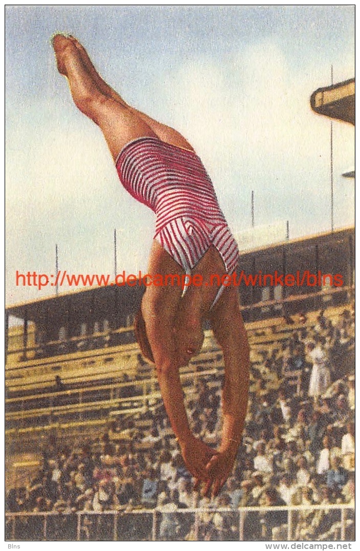 Pat McCormick Olympisch Kampioene 1952 Schoonspringen En Torenspringen - Natation