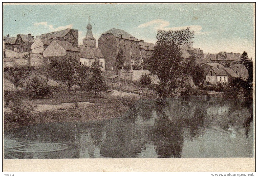 CPA  -  BERLAIMONT   (59)   Vue Sur La Sambre - Berlaimont