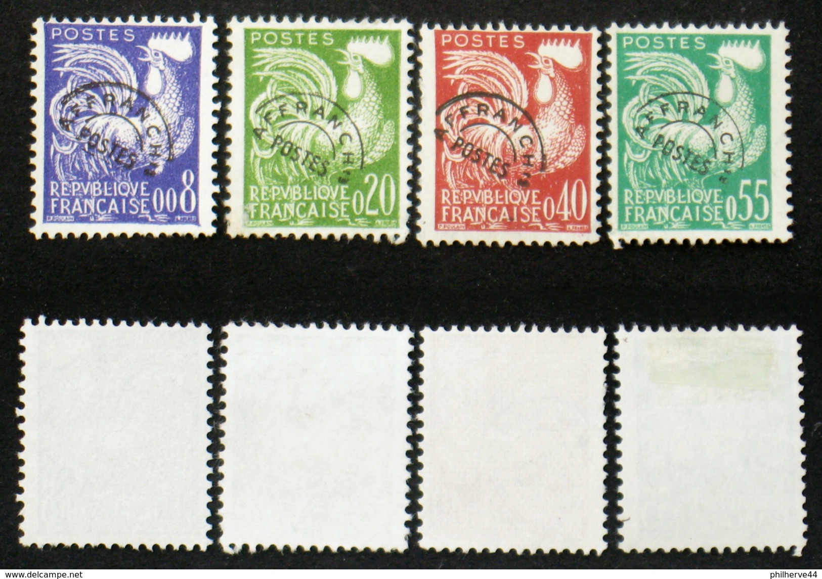 N° PREO 119 à 122 Neuf NSG TTB Cote 24€ - 1964-1988