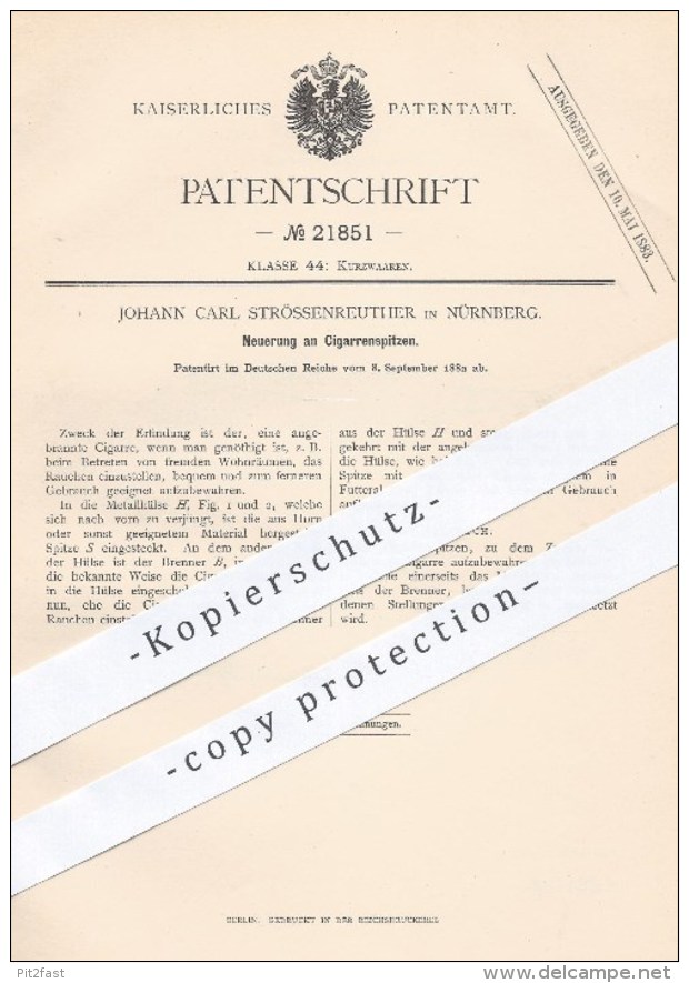 Original Patent - E. Möhrlin In Stuttgart , 1881 , Dampf - Wasser - Öfen | Ofen , Ofenbauer , Heizung , Kondensation !!! - Historische Documenten