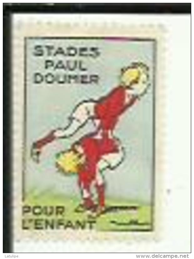 1 Timbre Publicitaire Des Stades Paul_Doumer__Pour L'Enfant - Sports