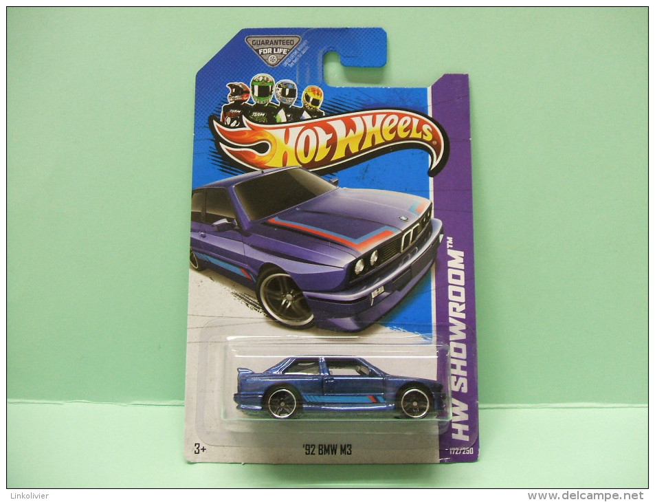 BMW M3 1992 - HW Showroom 2013 - All Stars - HOTWHEELS Hot Wheels Mattel 1/64 US Blister - HotWheels