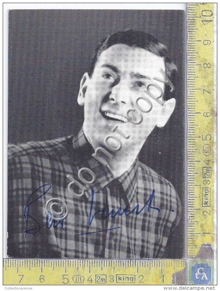 Cartolina Discografia - Ben Venuti -  Autografo - Cantante - Altri & Non Classificati