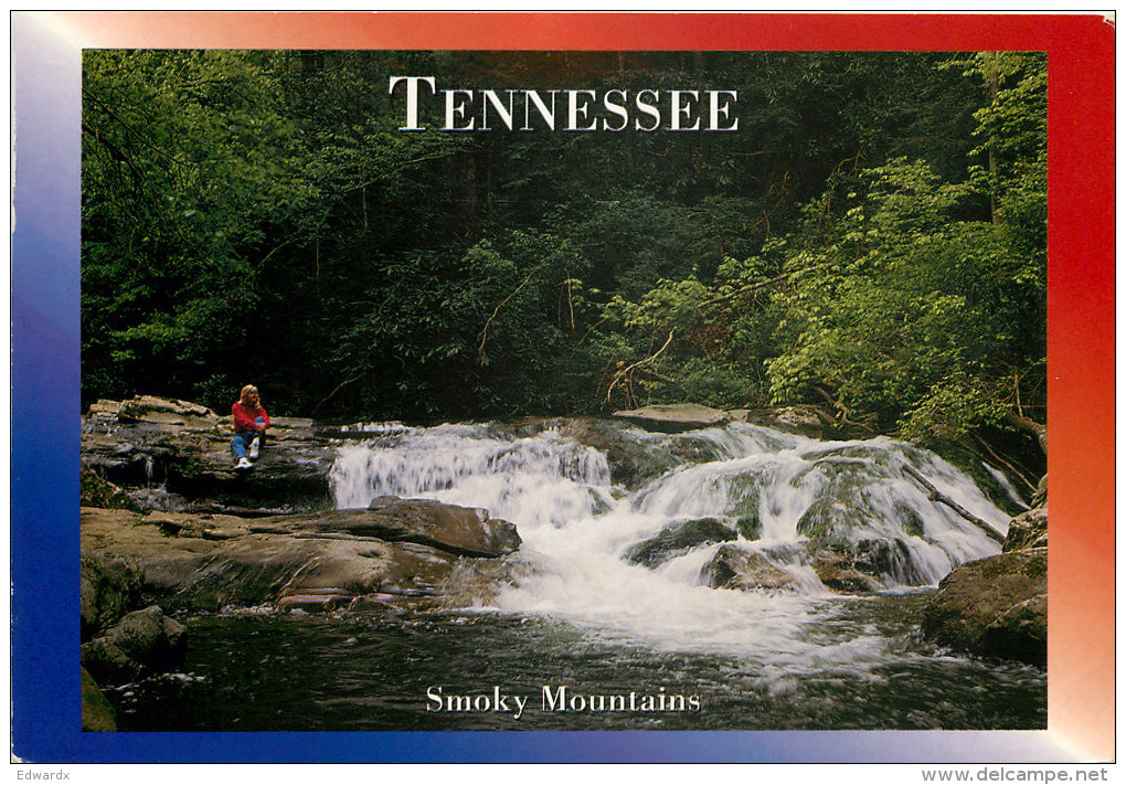 Cades Cove, Great Smoky Mountains, Tennessee, United States US Postcard Posted 2000 Stamp - Smokey Mountains