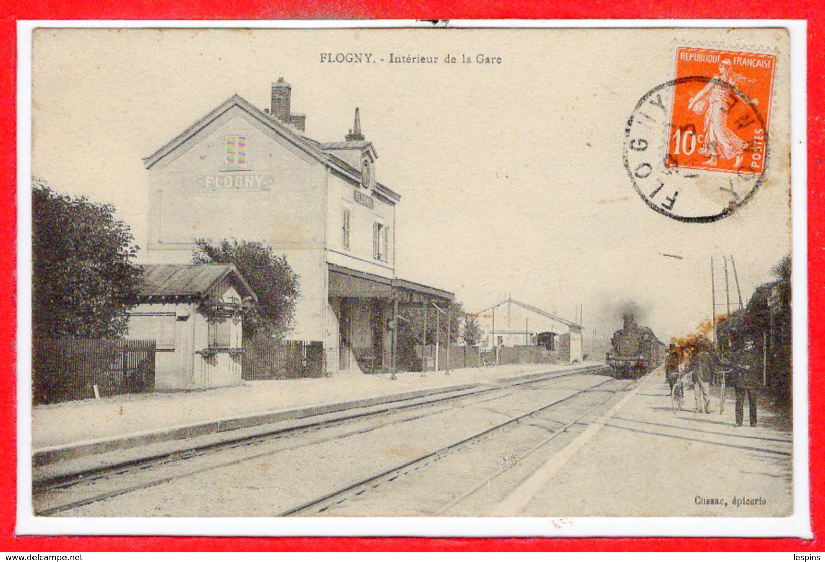 89 - FLOGNY -- Intérieur De La Gare - Flogny La Chapelle