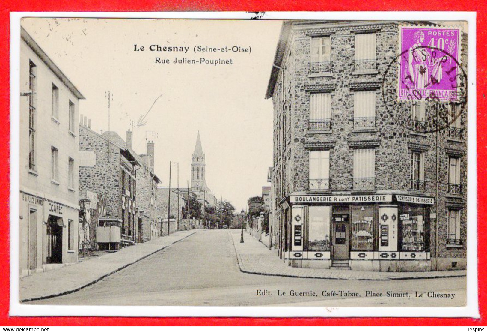 78 - Le CHESNAY --  Rue Julien  Poupinet - Le Chesnay