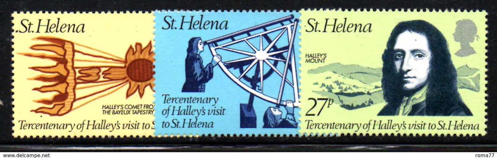 T1469 - ST. HELENA 1977, Yvert N. 300/02  ** MNH . - Isola Di Sant'Elena