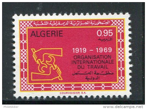 Algérie Y&T N°493 Neuf Avec Charnière * - Algeria (1962-...)