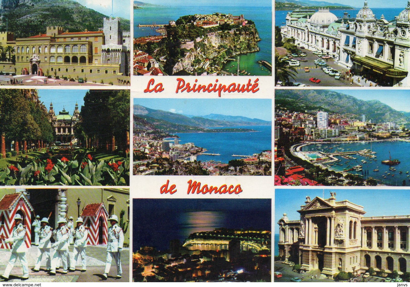 PK - CP - AK - Monaco - Le Palais - Le Rocher - Le Casino - Le Port - Le Musée - Collections & Lots