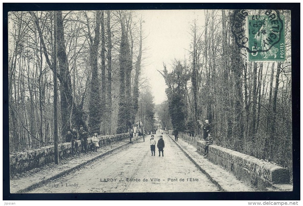 Cpa  Du 91  Lardy Entrée De Ville -- Pont De L' Etre     JIP50 - Lardy