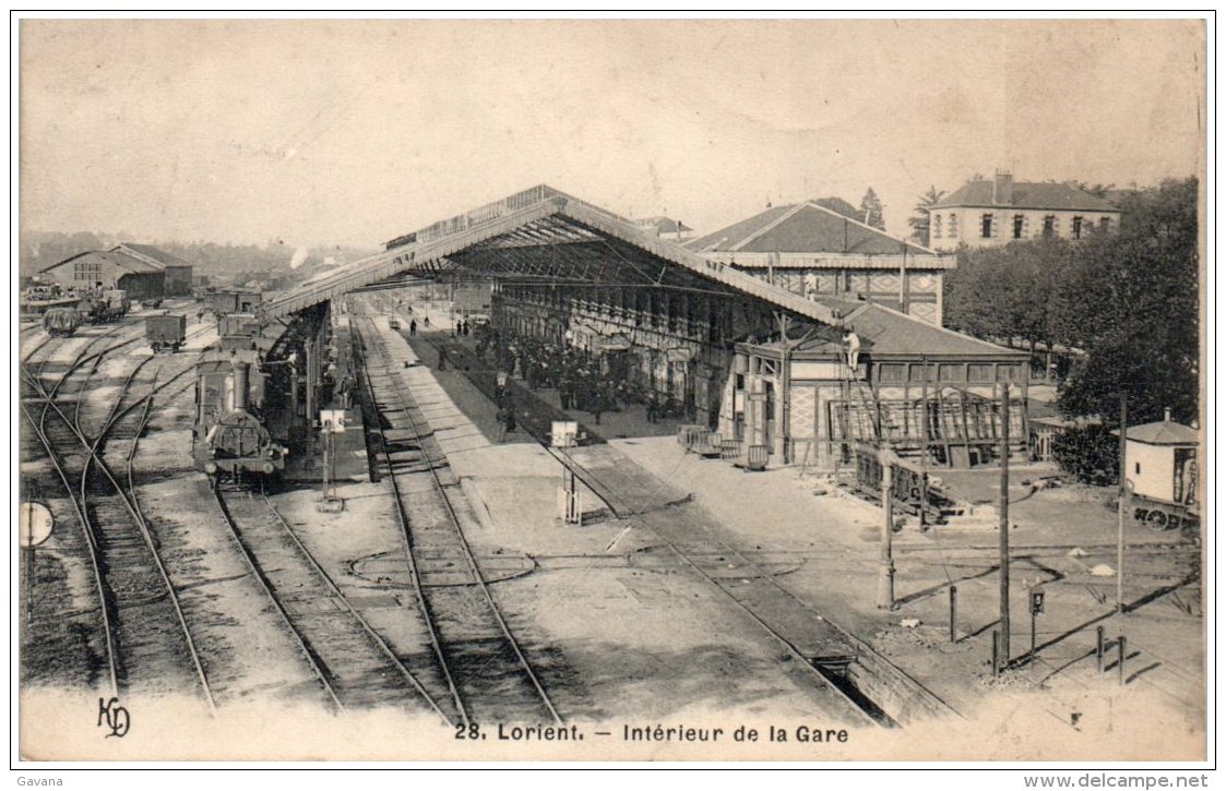 56 LORIENT - Intérieure De La Gare - Lorient