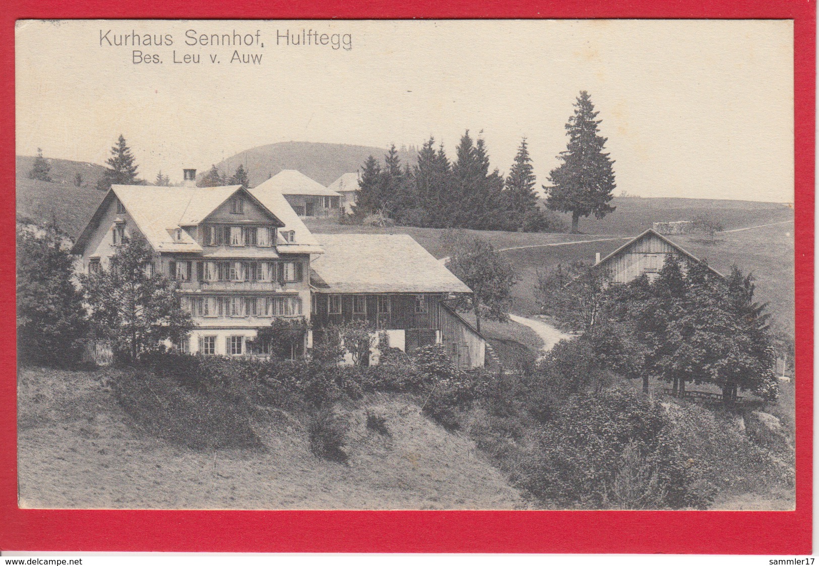 HULFTEGG, KURHAUS SENNHOF - Egg