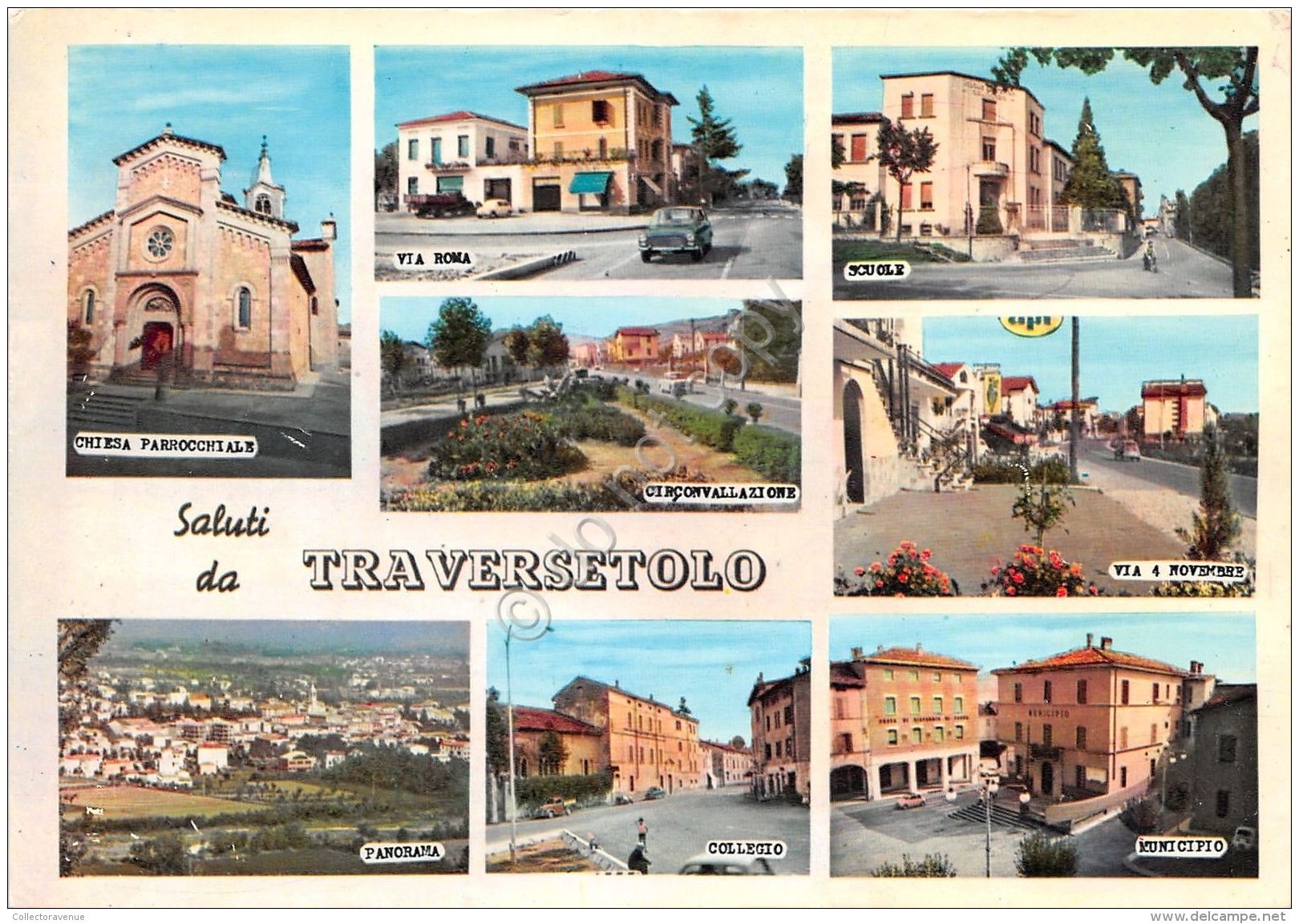 Cartolina - Postcard - Saluti Da - Traversetolo - Vedutine - Altri & Non Classificati