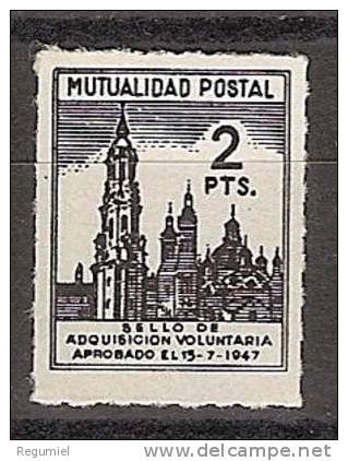 Mutualidad Postal (*) Catedral Pequeño 2.00 - Liefdadigheid