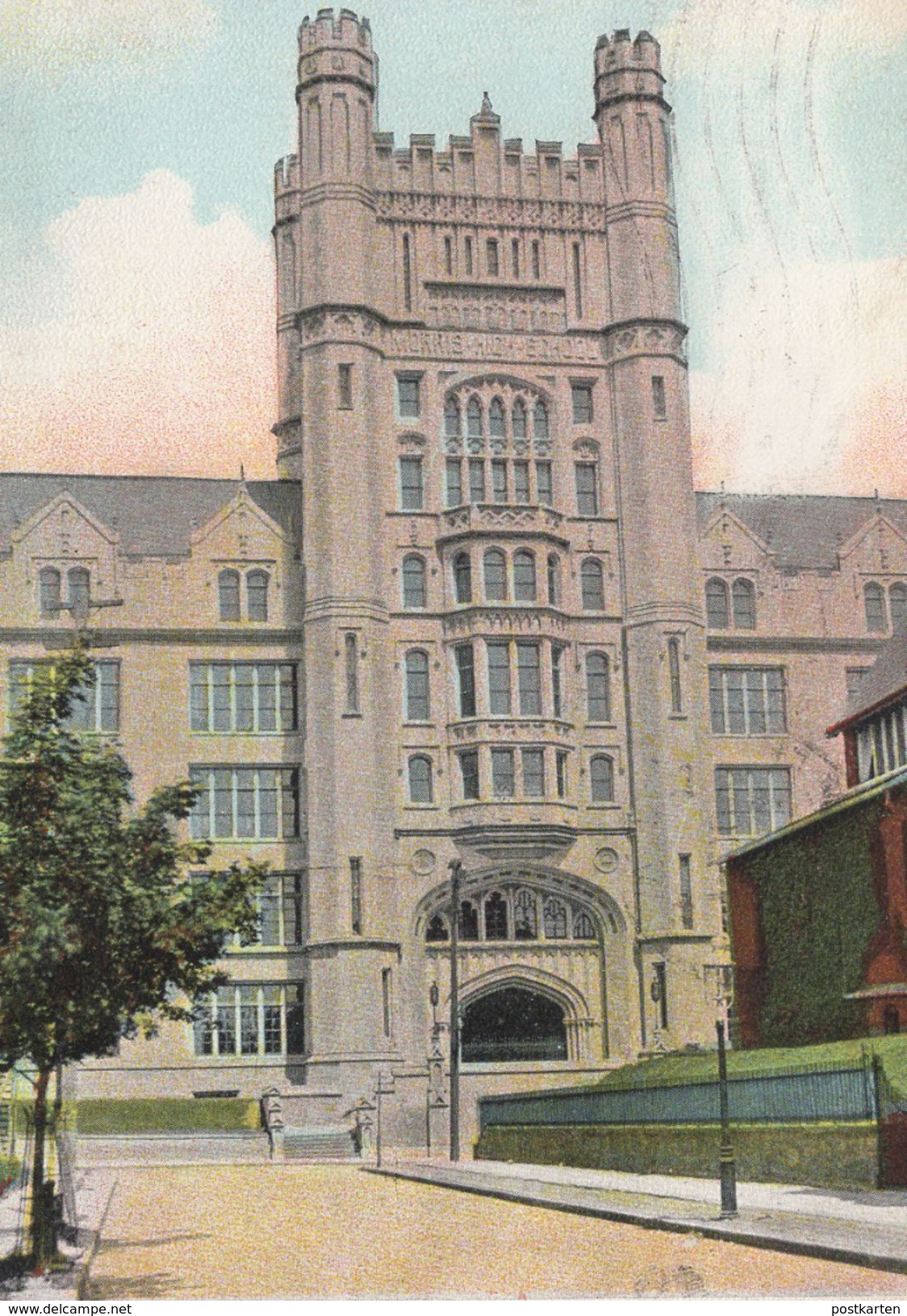 ALTE POSTKARTE MORRIS HIGH SCHOOL BRONX NEW YORK USA Schule école Ansichtskarte Postcard Cpa AK - Bronx