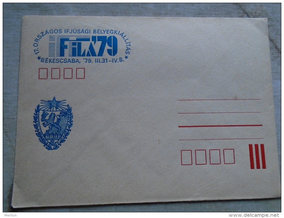 D142197 Hungary  FILA  Békéscsaba  Cover  1979 - Lokale Uitgaven