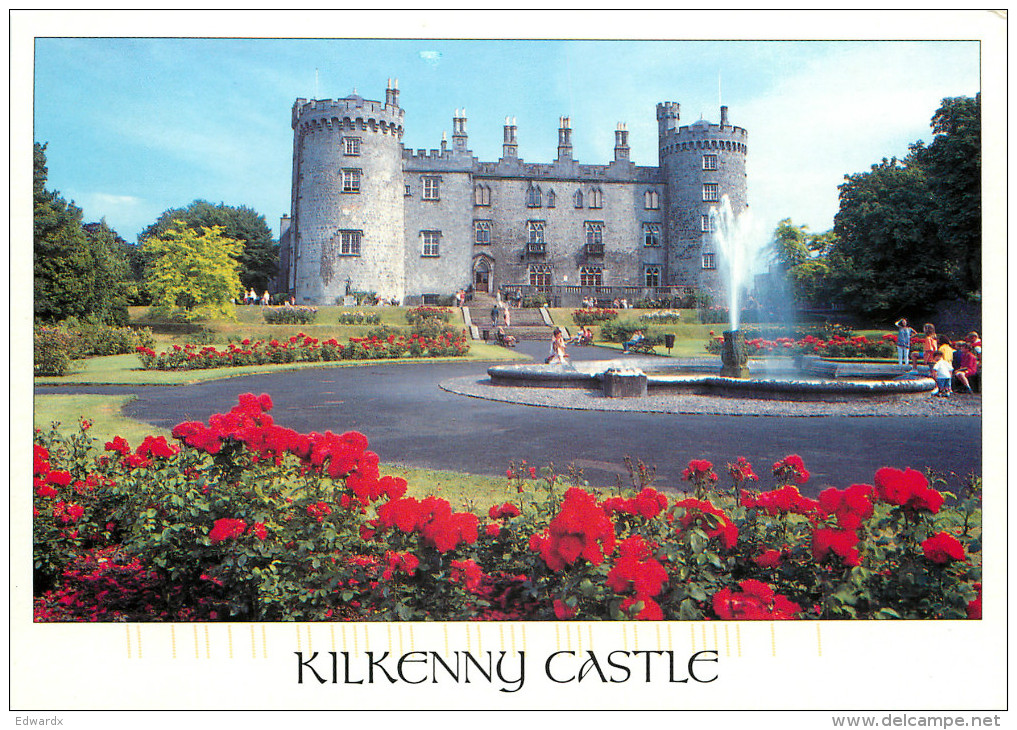 Kilkenny Castle, Kilkenny, Ireland Postcard Posted 2010 Stamp - Kilkenny