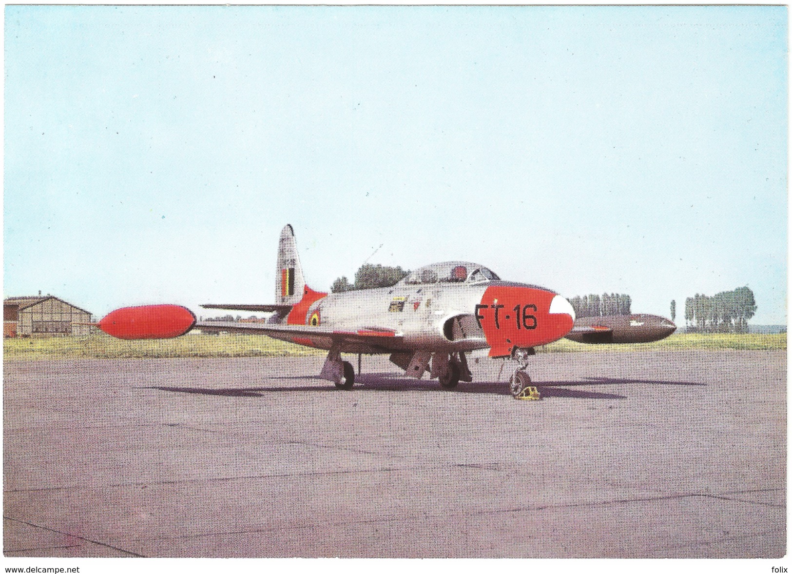 T 33 - Force Aérienne Belge - Biplace D'entraînement / Belgische Luchtmacht 2-zitter Opleidingsvliegtuig - 1946-....: Modern Tijdperk