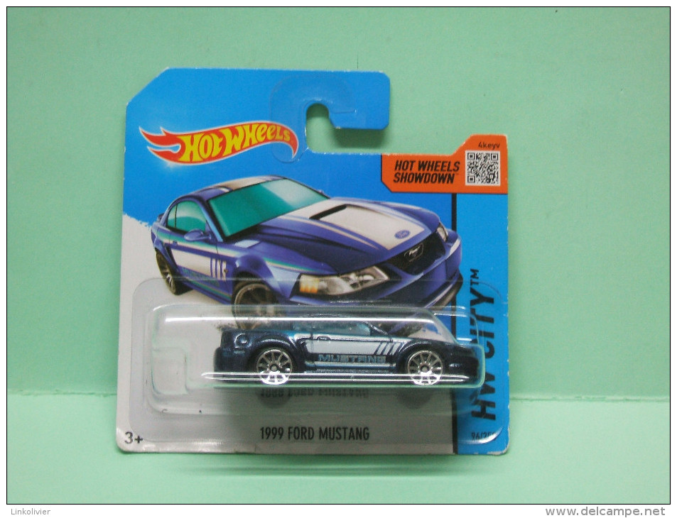 1999 FORD MUSTANG - HW City - Mustang 50th 2014 - HOTWHEELS Hot Wheels Mattel 1/64 EU Blister - HotWheels