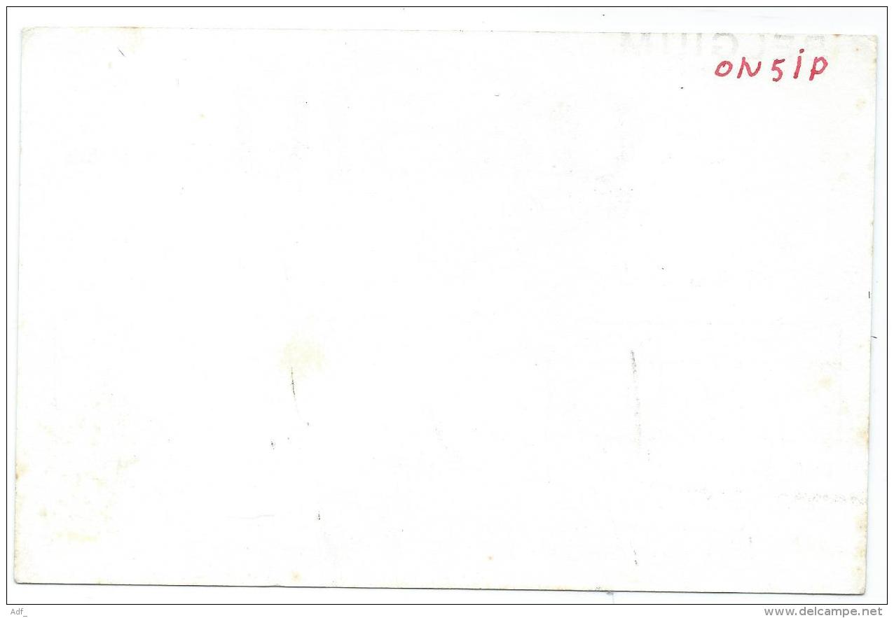 CARTE QSL BELGIQUE ONL 3695, RADIO AMATEUR, MARCINELLE, CHARLEROI, PROVINCE DE HAINAUT, BELGIUM - Radio Amateur