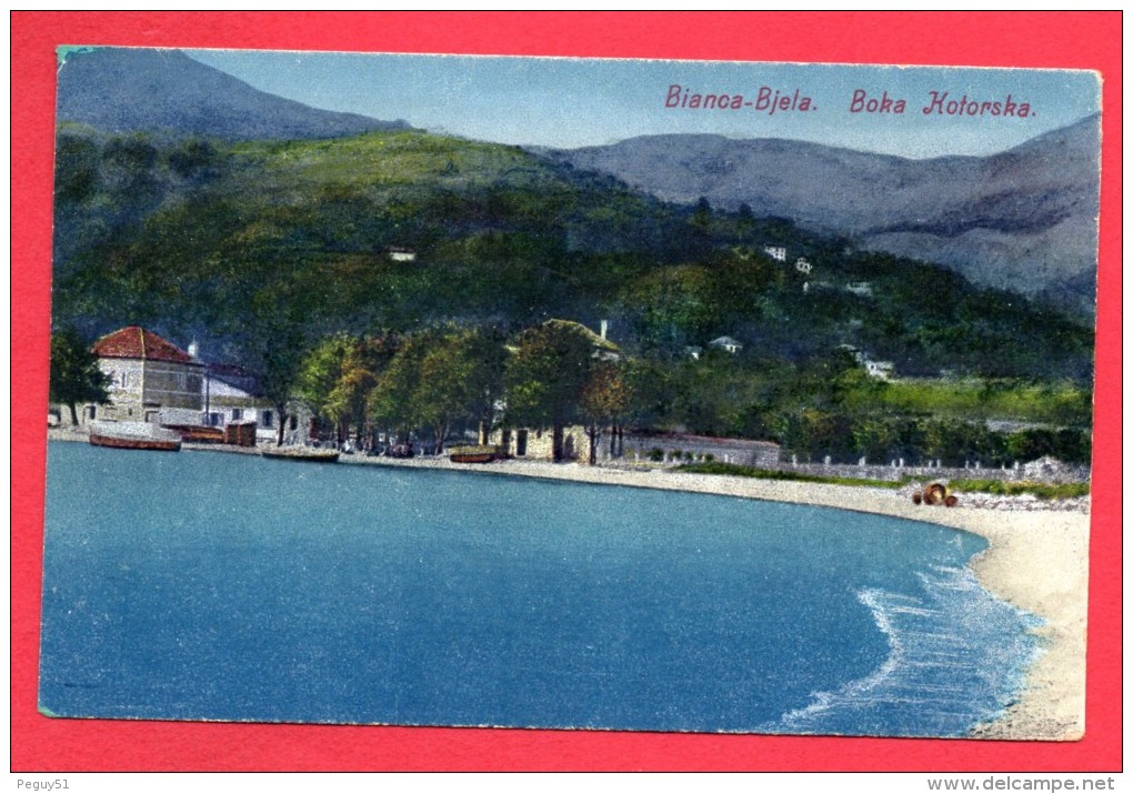 Montenegro. Bijela. Les Bouches De Kotor. 1919 - Montenegro