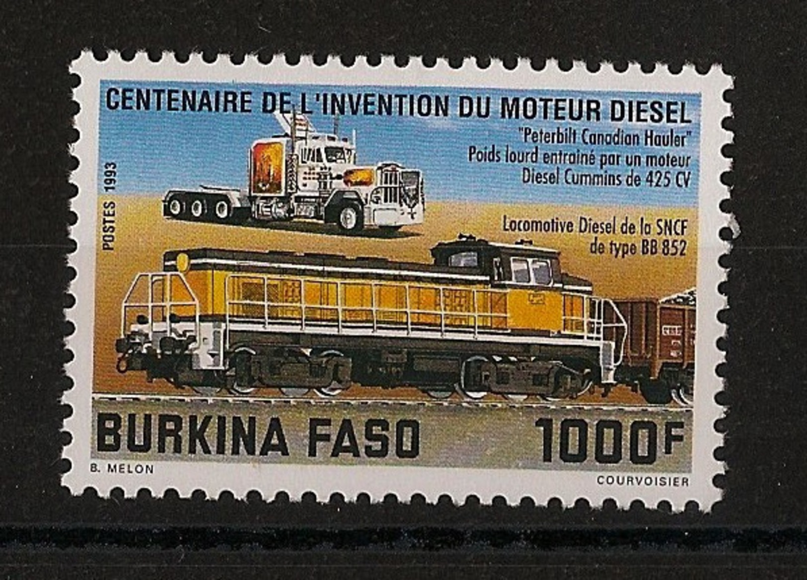 Burkina Faso N°Yv. 871 - Neuf Luxe ** - MNH - Postfrisch - Cote 11,5 EUR - Burkina Faso (1984-...)