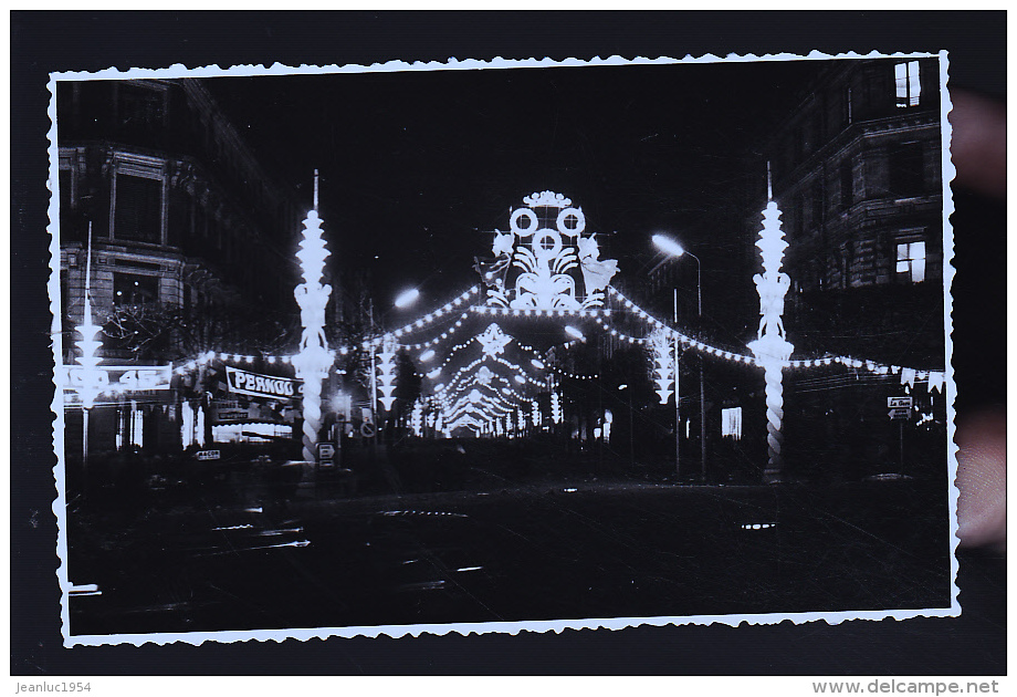 CHALONS SUR SAONE LA NUIT PUB PERNOD CARTE POSTALE  PHOTO     ORIGINALE - Chalon Sur Saone