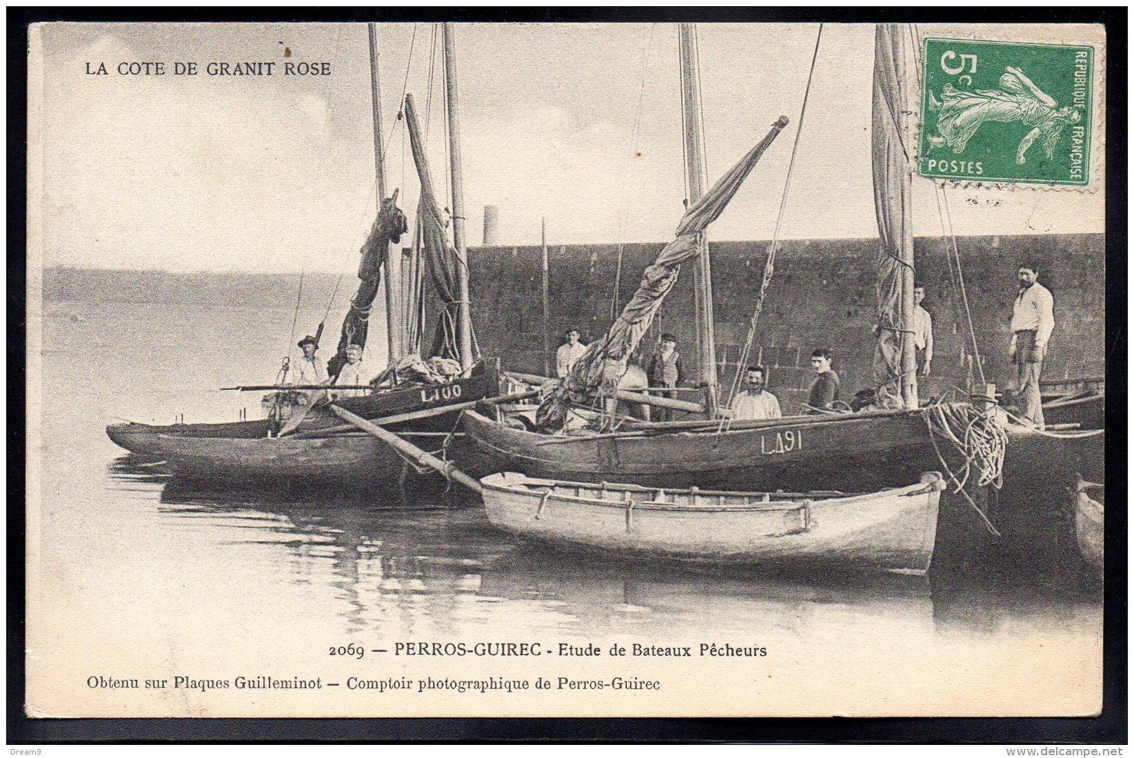 PERROS GUIREC 22 - Etude De Bateaux Pêcheurs - Perros-Guirec