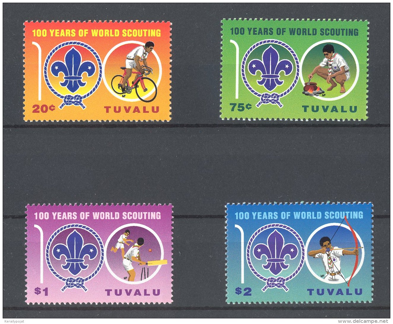 Tuvalu - 2007 Scouts MNH__(TH-18110) - Tuvalu