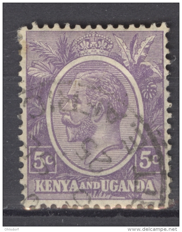 KENYA AND UGANDA 1922-27: YT 2, O - FREE SHIPPING ABOVE 10 EURO - Kenya & Oeganda